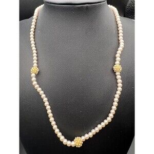 Napier Faux Pearl Necklace
